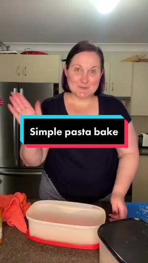Easy Pasta Bake in Tupperware Ultra Pro