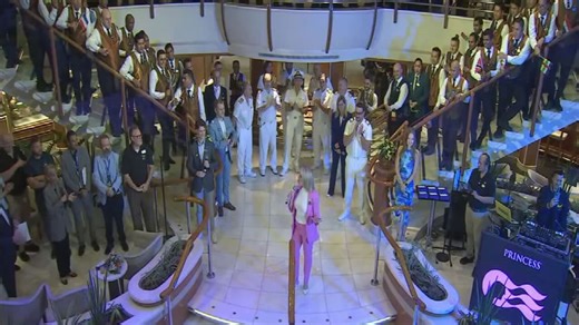 Princess Cruises’ Caribbean Princess welcomed home at Port Canaveral