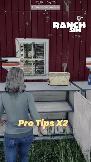 2 Hidden Ranch Simulator Tips 🤯 | Cooler & Egg Basket