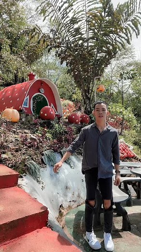 Whimsical Garden Adventures at a Fairy-Tale Location