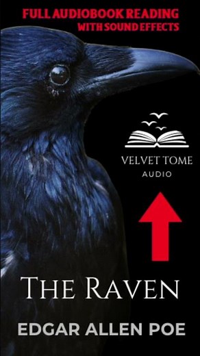 The Raven By Edgar Allan Poe Audiobook Atmospheric with effects. Human reader