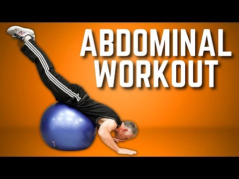Abdominal Strengthening Workout With Ball