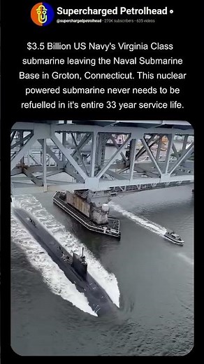 US Navy Virginia class submarine