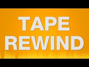Tape Rewind SOUND EFFECT - Cassette Tape zurückspulen sound effekt SOUNDS Backspin Reverse SFX