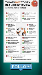 9 Things You Should NEVER Say in a Job Interview (and what TO say) #interviewtips