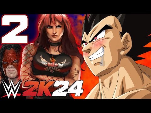 LITA'S VITAMIN P IS MINE!!! | Vegeta Plays WWE 2K24 - Part 2