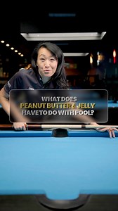 🎱 What Does Peanut Butter and Jelly Have to Do with Pool? 🥪 🥜 “Peanut butter and jelly” can help you find a controlled 4-count backstroke before accelerating through the ball. If you’ve already struck the ball before finishing the word “Peanut butter,” your backstroke might be too fast. Slow it down for improved control and accuracy. #Billiards #Pool #PoolStroke #Snooker #CueSports #BilliardLife #EightBall #NineBall #TrickShots #ColoradoBilliards #DenverBilliards #BilliardsInstructor #PoolCoa