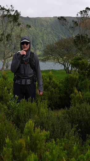 hiking alone in the azores