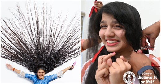 Teen with the world's longest hair cuts it off after growing it for more than a decade