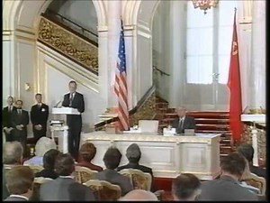 START I Nuclear Weapons Treaty Signing