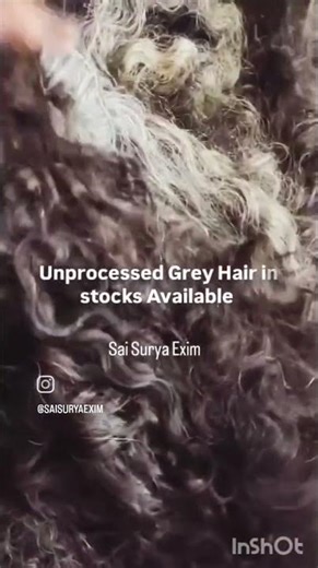 ✨Bouncy Grey Curls, Endless Confidence ✨#greyhair#babycurls #naturalhaircare #rawindianhumanhair