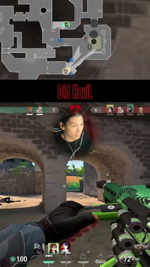 In 1v5 I have a BUFF #shorts #valuant #sova