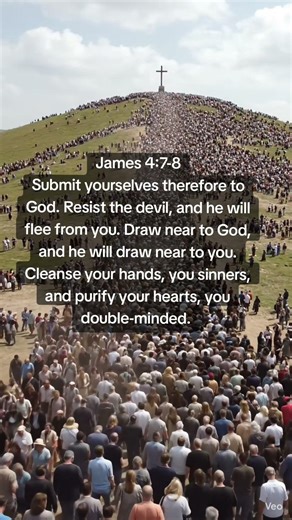 James 4:7-8 Submit yourselves therefore to God. Resist the devil, and he will flee from you.