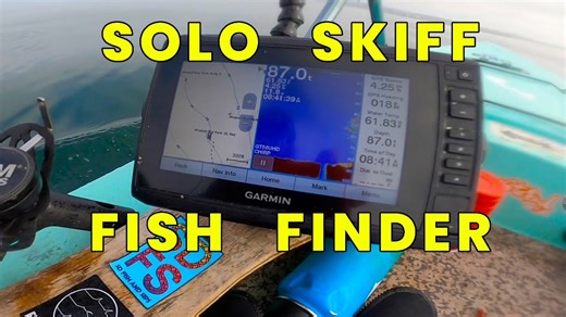 Solo Skiff Fishing San Diego with Garmin Echomap | Sculpin, Calico & Sand Bass Action!
