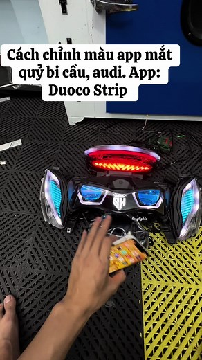 Hướng dẫn chỉnh màu mắt quỷ bằng Duoco Strip