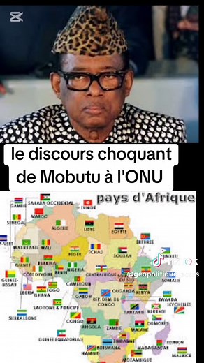 Le discours choquant de Mobutu à l'ONU