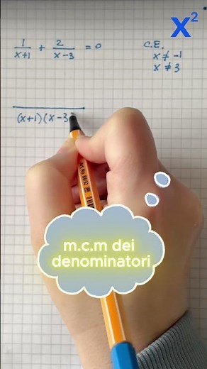 Equazione frazionaria semplice