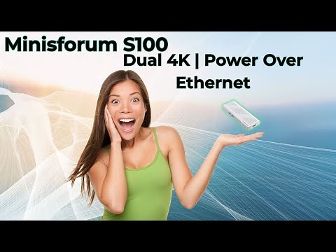 Minisforum S100 Mini PC Review: Ultra-Tiny Mini PC Stick with Dual 4K & PoE!