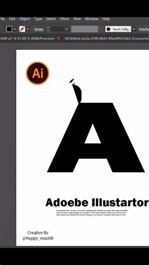 Adobe illustrator tutorial pencil tool @tseries @ArianaGrande @KidsDianaShow