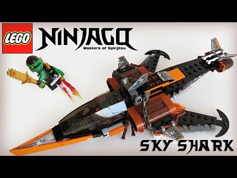 LEGO NINJAGO - SKY SHARK Speed Build (Set 70601 Instructions)