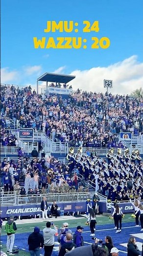 JMU defeats Washington State 24-20 to move to 10-1