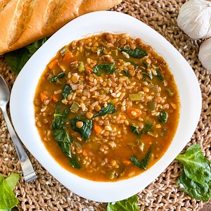 Heart-Warming Lentil & Rice Soup | A Classic Spanish Recipe