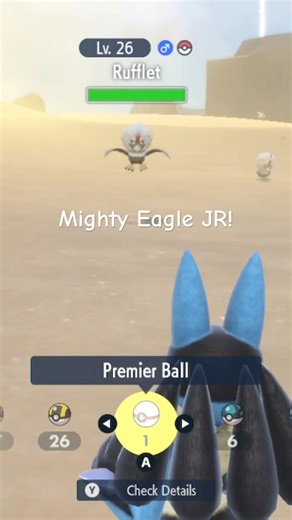 Shiny Rufflet! Pokemon Scarlet