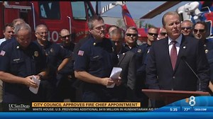 New chief sworn in for San Diego Fire-Rescue Department