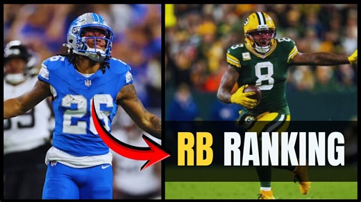 Ranking Top 5 NFL Starting Running Back Featuring Jahmyr Gibbs and Jonathan Taylor