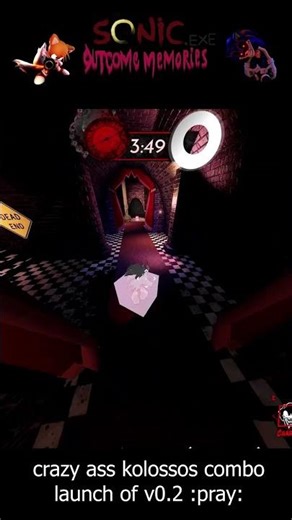 CRAZY KOLOSSOS PARRY IN V0.2 #roblox #outcomememories #sonicthehedgehog #kolossos #clips