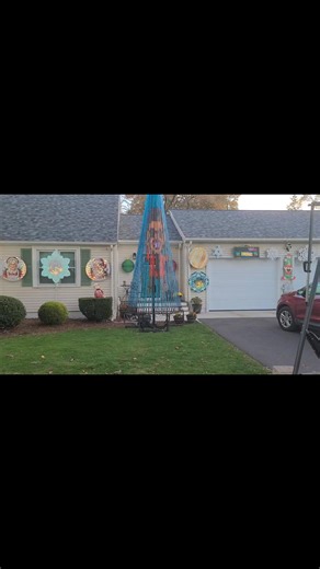 Display setup started, forgot how much work and time it takes to set up. Still a ton to do | Romano's Great Light Show | Facebook