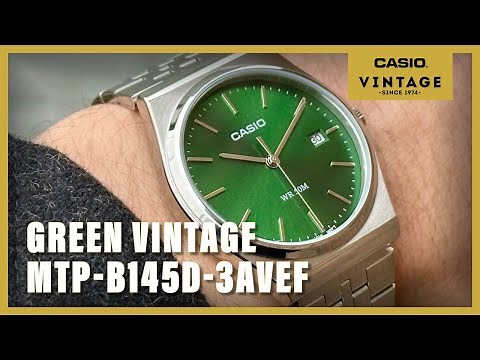 Unboxing The Casio Vintage MTP-B145D-3AVEF