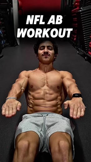NFL Ab Workout 💀 my fitness app in my bio #bernardorebeil | Abs Exercises