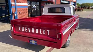 1962 Chevy C-10 502ci big block with Flowmaster 50 Series Delta Flow mufflers over at Kinney's Muffler Shop. https://holley-social.com/FlowMaster #FlowMaster #FlowMasterMufflers #FlowMasterEquipped | Flowmaster