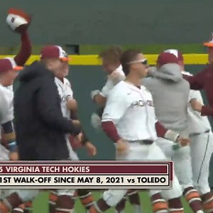 HOKIES. WALK. OFF. 🚨 Virginia Tech Baseball | ACC Network