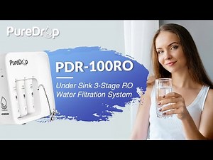 Transform Your Tap Water with the PureDrop PDR-100RO Tankless Reverse Osmosis System!