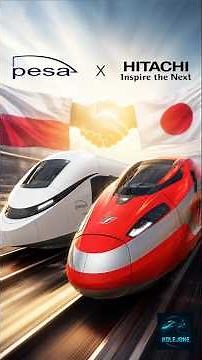 PESA łączy siły z Hitachi! Nadchodzą pociągi 320 km/h? #kolej
