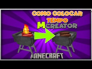 COMO COLOCAR TEMPO NOS SEUS MODS NO MCREATOR #10