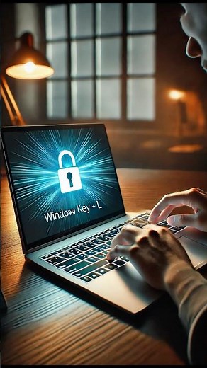 How to Lock Your Windows PC Screen Instantly | Easy Keyboard Shortcut & Methods #tech #ytshorts