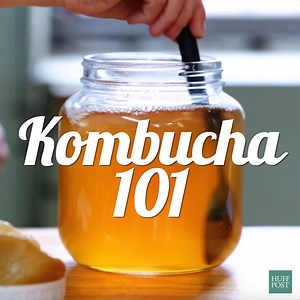Kombucha is not only good for you but super easy to make. Skip the pricey supermarket bottles! Thanks Bitter & Esters and Mary Izett for the tutorial! | HuffPost