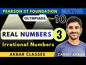 Class 10 Pearson Real Numbers | Lecture 03 | Irrational Numbers