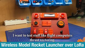 15 reactions | On element14 presents, Milos builds a rocket launching terminal in a rugged waterproof case! It's powered by Arduino and communicates with the rocket using LoRaWAN | element14 Community | Facebook