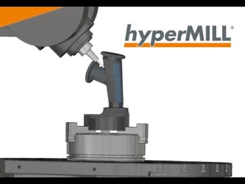 hyperMILL tutorial - programowanie 5-osiowe / 5Axis machining / obróbki 5-osiowe / frezowanie CNC