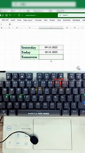 Get Today, Yesterday & Tomorrow’s Date in Excel with One Formula – You’ll Love This Trick! #ExcelTips #ExcelFormula #ExcelShortcuts #OfficeHacks #ExcelTricks #ProductivityTools #WorkSmarter #TimeSavingTips Yes, you can get all three dates-today, yesterday, and tomorrow-using just one simple Excel formula! In this quick tutorial, you’ll see how to make Excel calculate each date automatically without typing anything manually. Perfect for reports, dashboards, or daily sheets. Learn one formula that