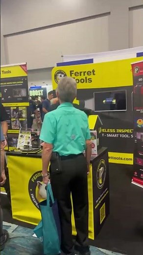 They’re lining up for this! 😲 Ferret Tools at PestWorld 2025 Booth #1405. #inspectioncamera