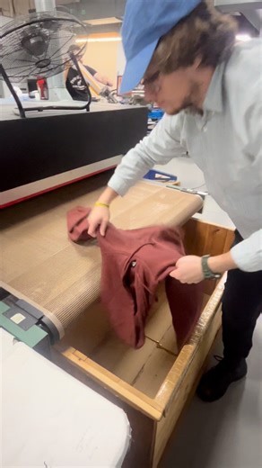 Ink in the ring 🥊 #rainbowlettering #customapparel #boxing | Rainbow Lettering