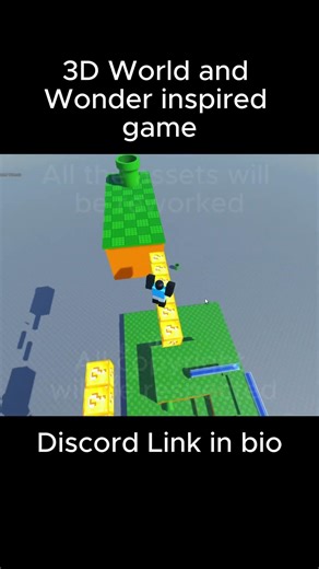 Untitled Plumber Game #shorts #roblox #mario #mario3dworld #mariowonder