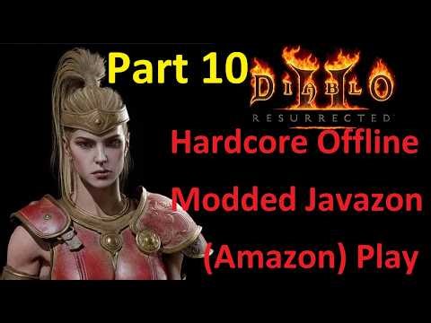 [Diablo 2] Javazon Play - Part 10 (Modded Hardcore Offline)