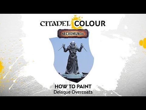 How to Paint Necromunda: Delaque Overcoats