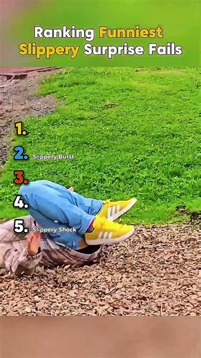 Ranking Funniest Slippery Surprise Fails || #shorts #ranking #rankingshorts #bestmoments